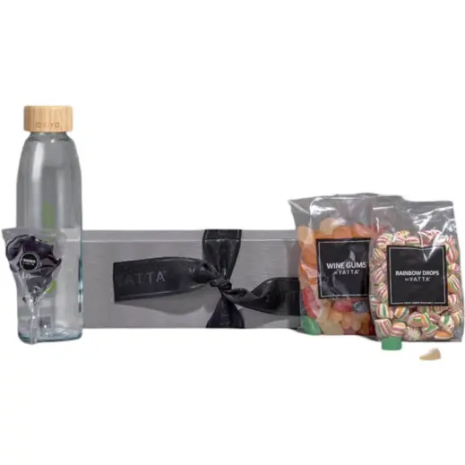 Yatta Happy Huddle Hamper Branded